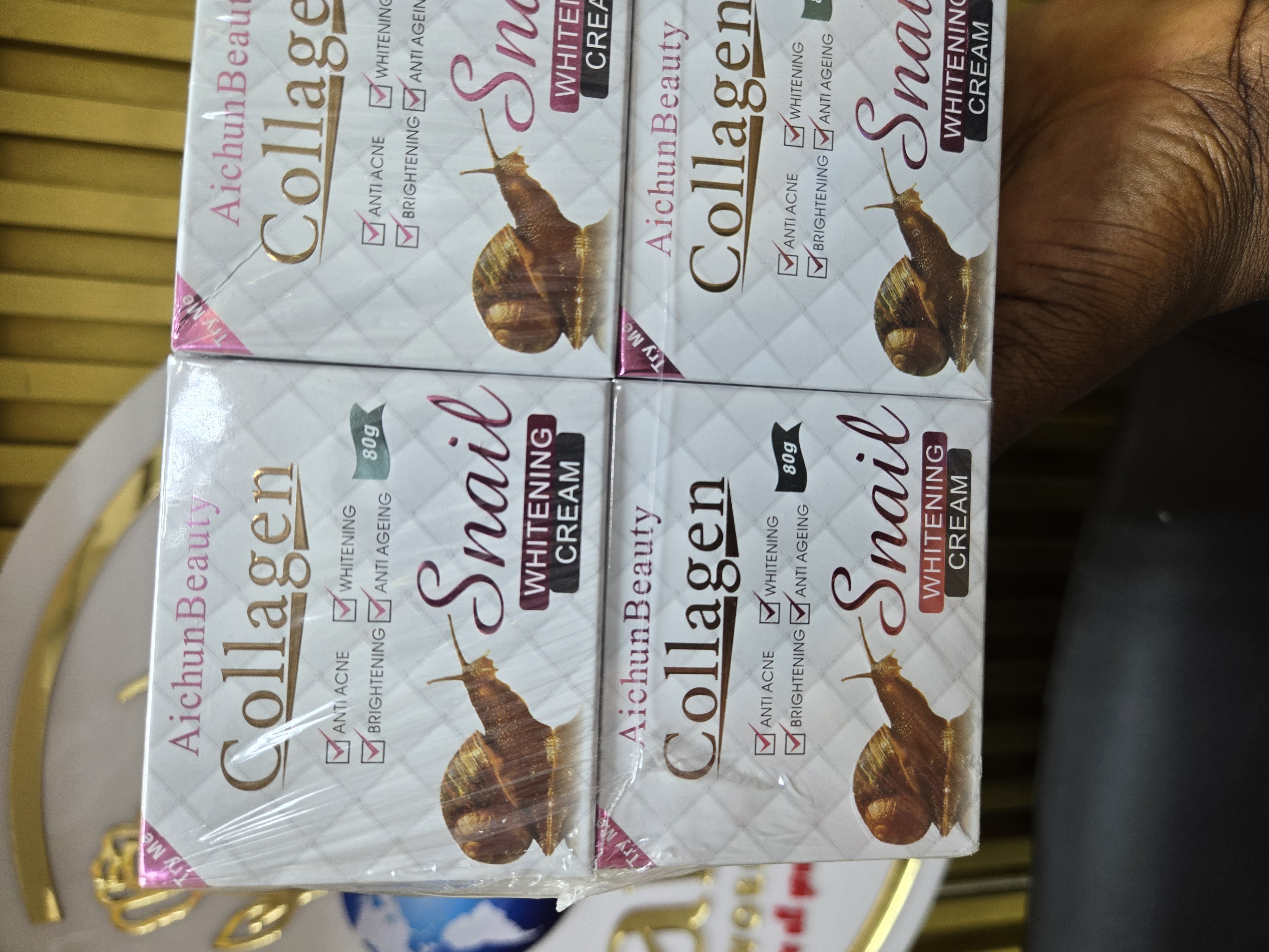 Snail collagen face cream