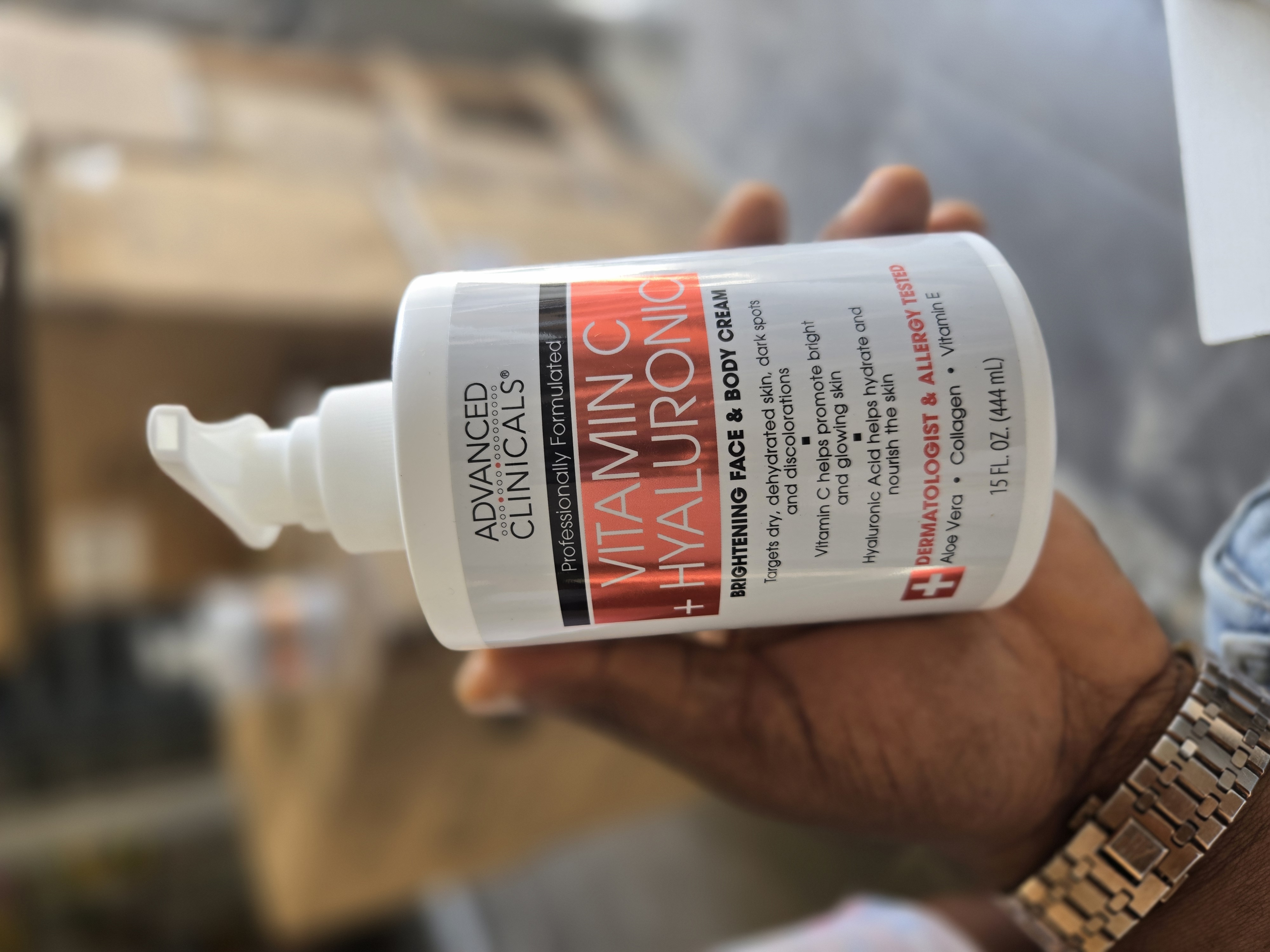 Advanced clinical body cream