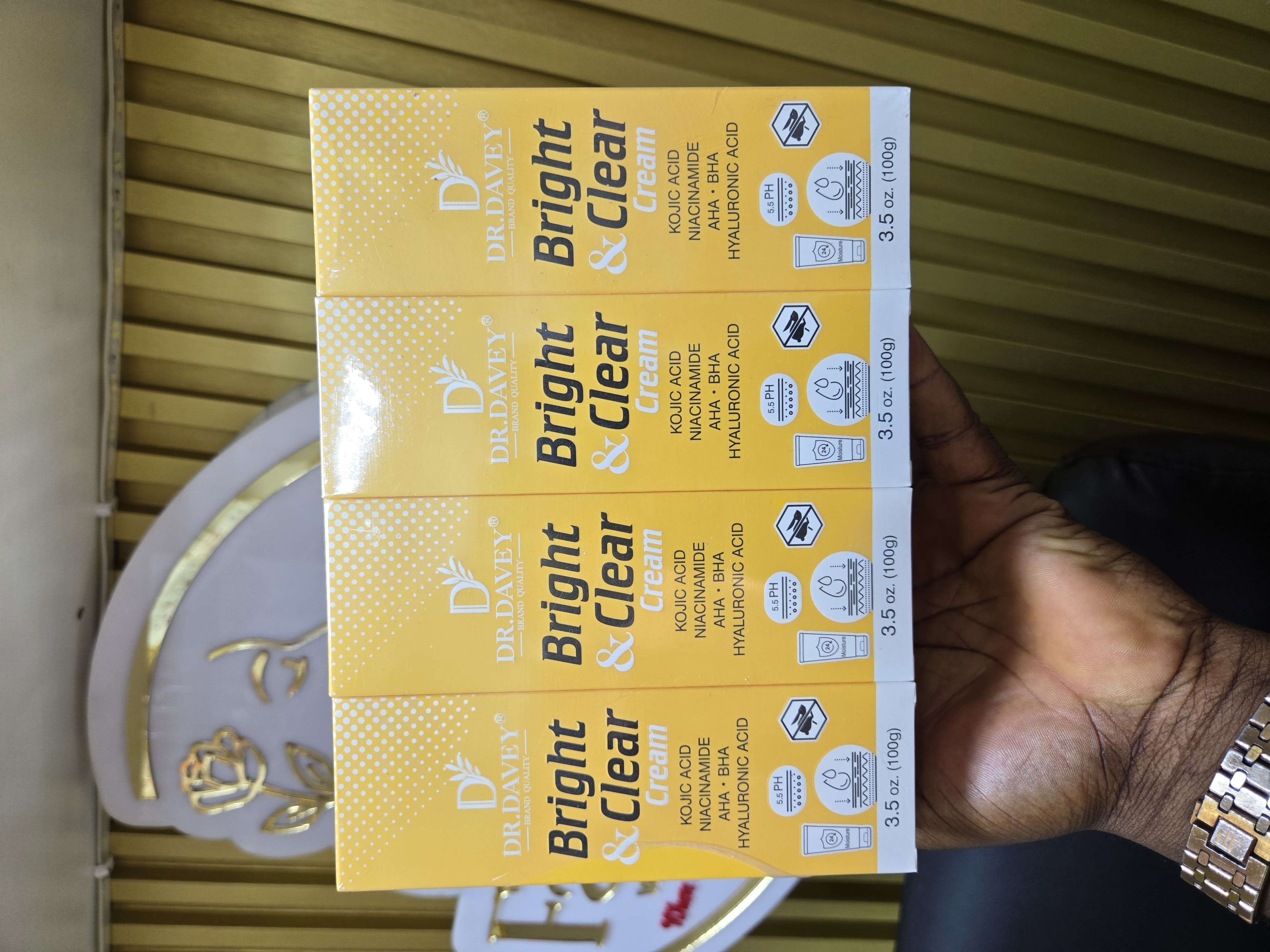 Dr Davey bright & clear