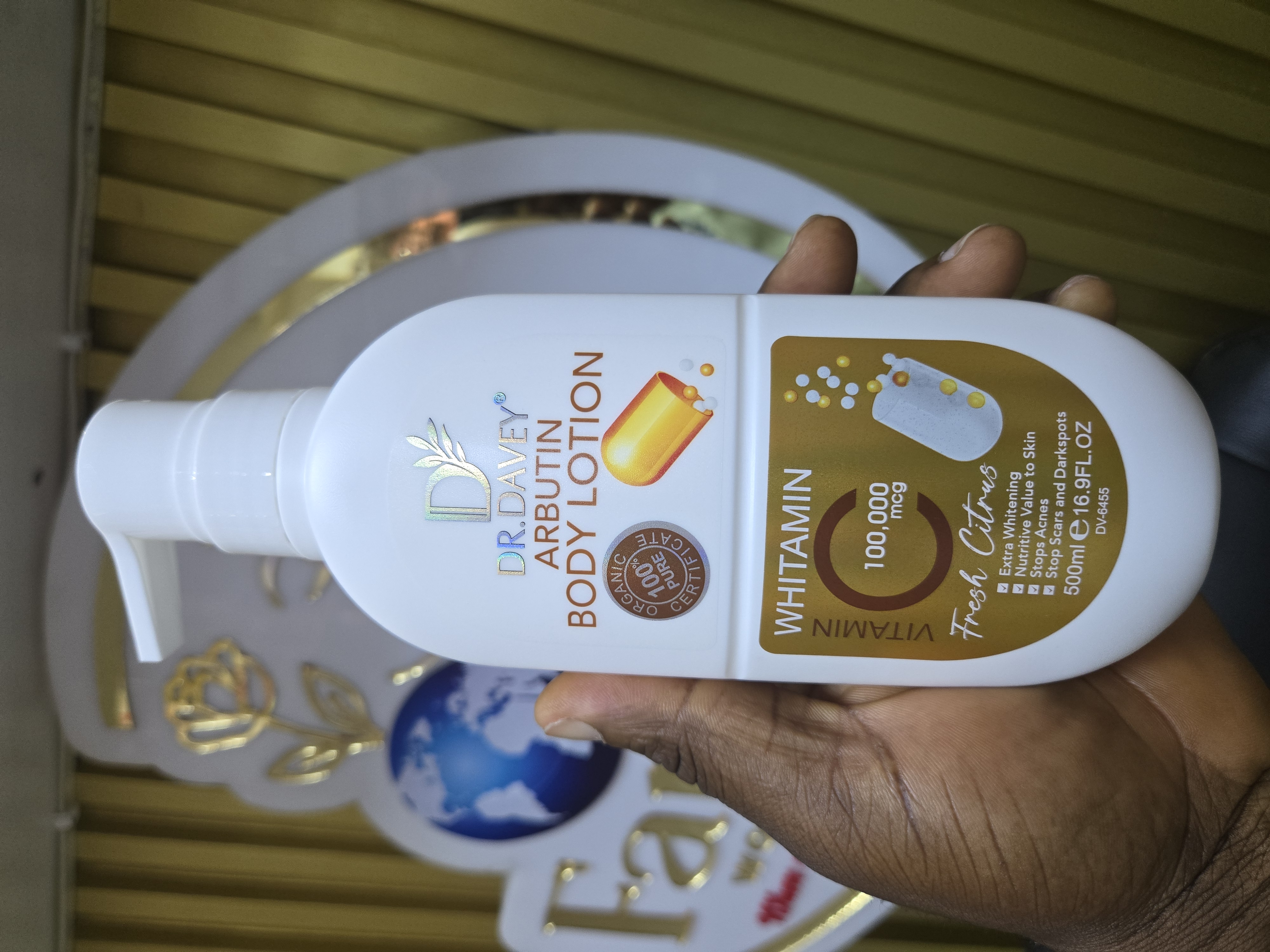 Dr Davey body lotion