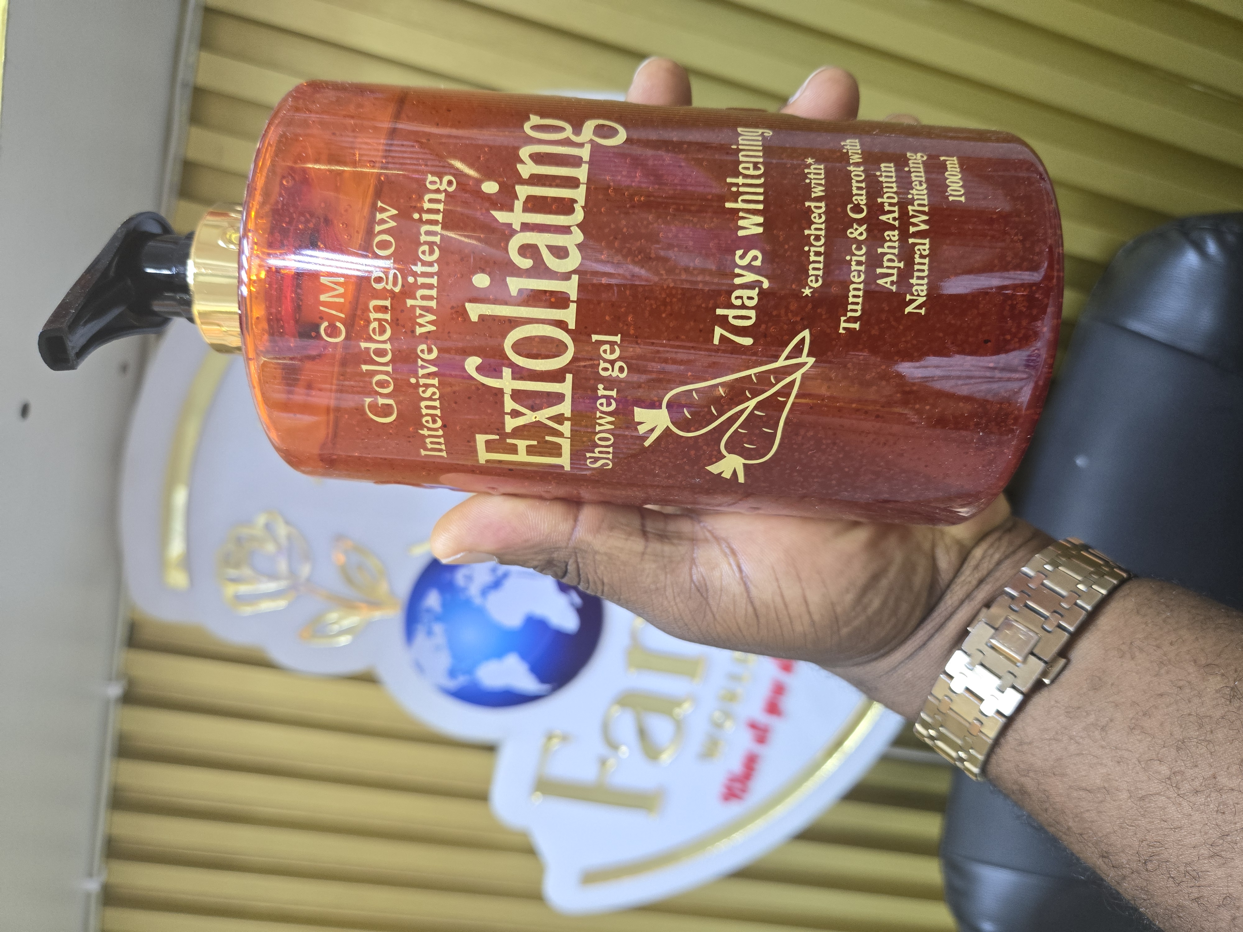 Golden Glow shower gel