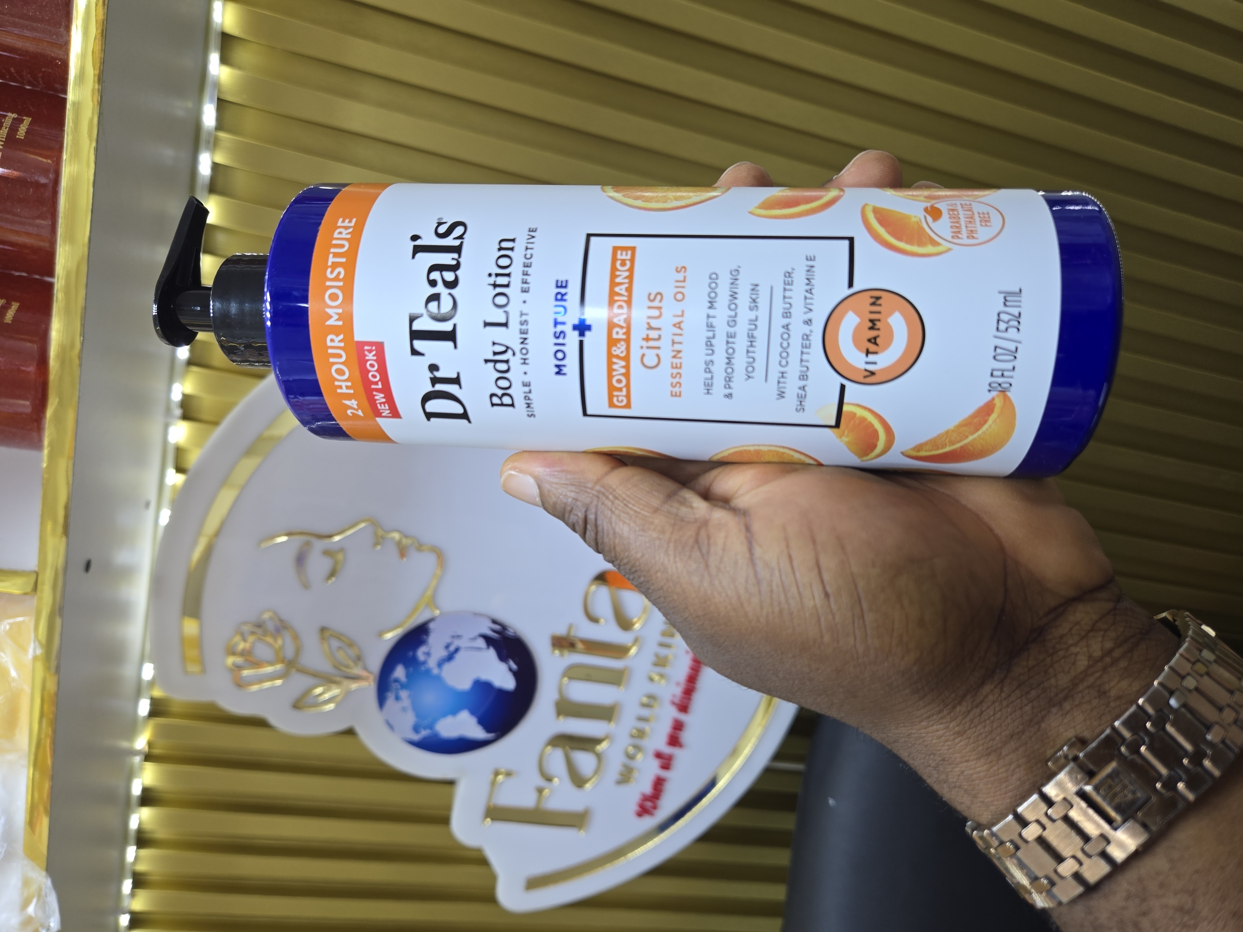 Dr Teals body lotion